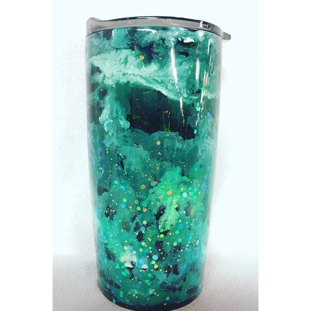 Epoxy free glitter tumbler tutorial for you! Grande Finale 2.0 from th
