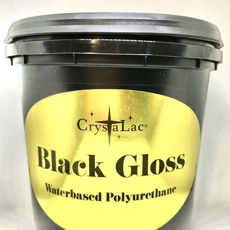 Crystalac Polyurethane Black Top Coat/Base Coat